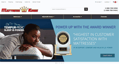 Desktop Screenshot of mattresskings.com